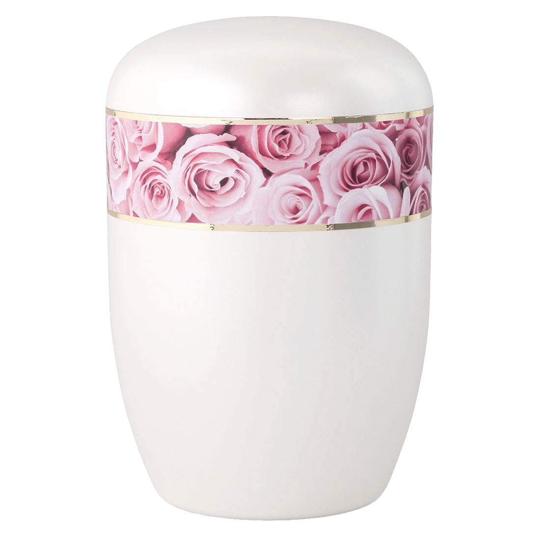 Pink Roses Biodegradable Urn