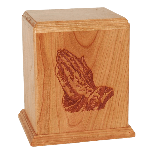 Praying Hands Cremation Urn