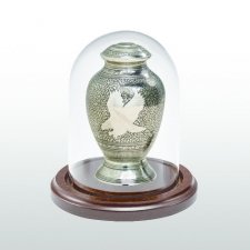 Walnut Glass Keepsake Dome