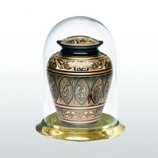 Brass Glass Keepsake Dome