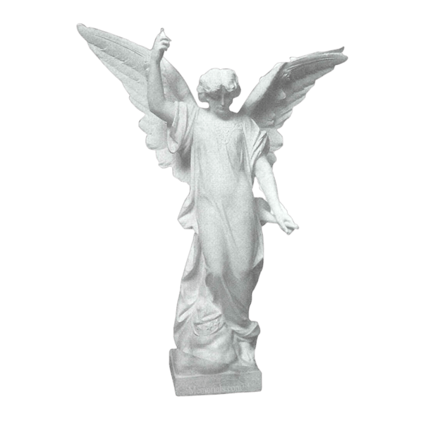 Guardian Messenger Granite Statue I