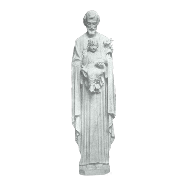 Saint Joseph Marble Statue I