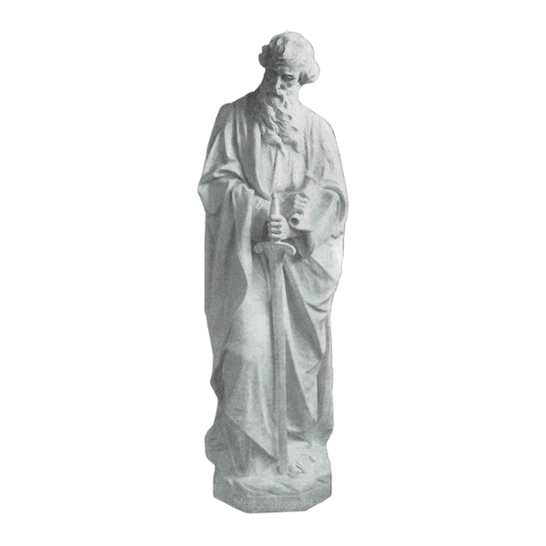 Saint Paul And Sword Granite Statue IV