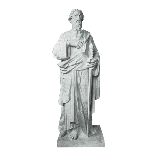 St. Paul Scripture Granite Statues