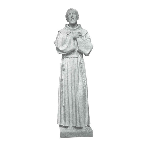 St. Francis Marble Statues