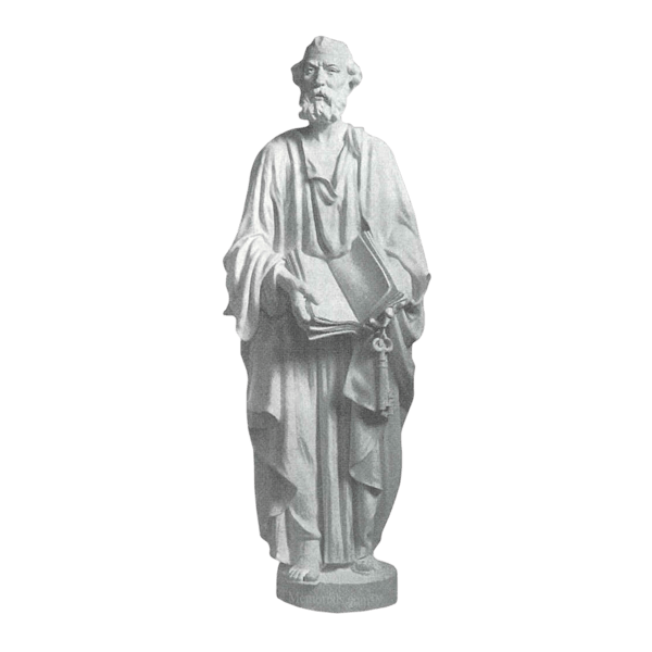 Saint Peter Granite Statue VI