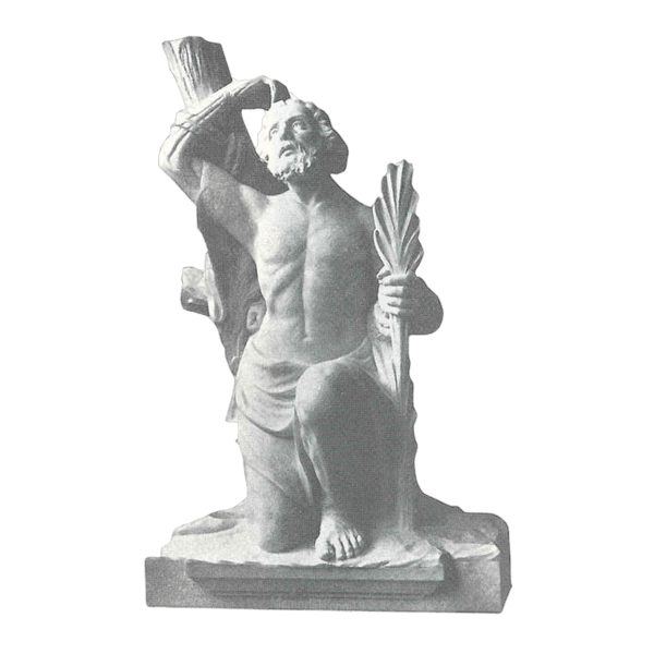 St. Bartholomew Marble Statue I