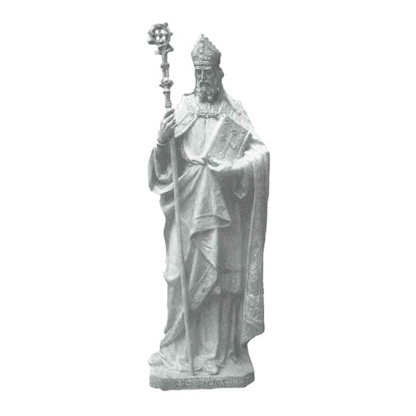 St. Boniface Granite Statue IV