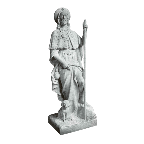 St. Roch Marble Statues