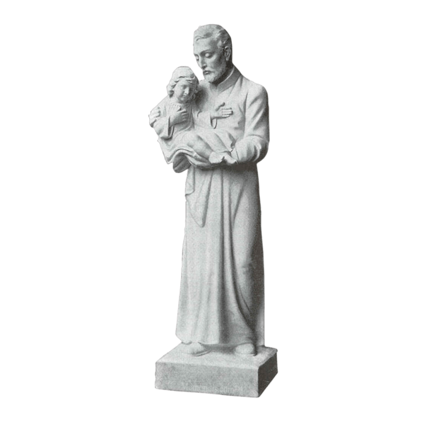 St. Vincent De Paul Granite Statue VIII