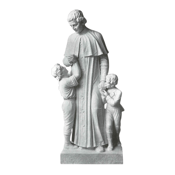 St. John Bosco Granite Statue IV