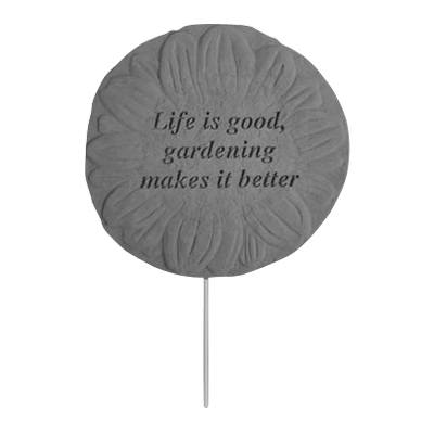 Life Is Good Gardening Stake