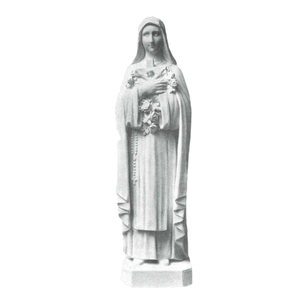 St. Theresa Marble Statue VIII