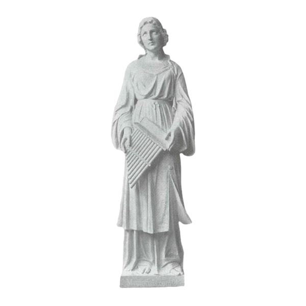 St. Cecilia Marble Statue III