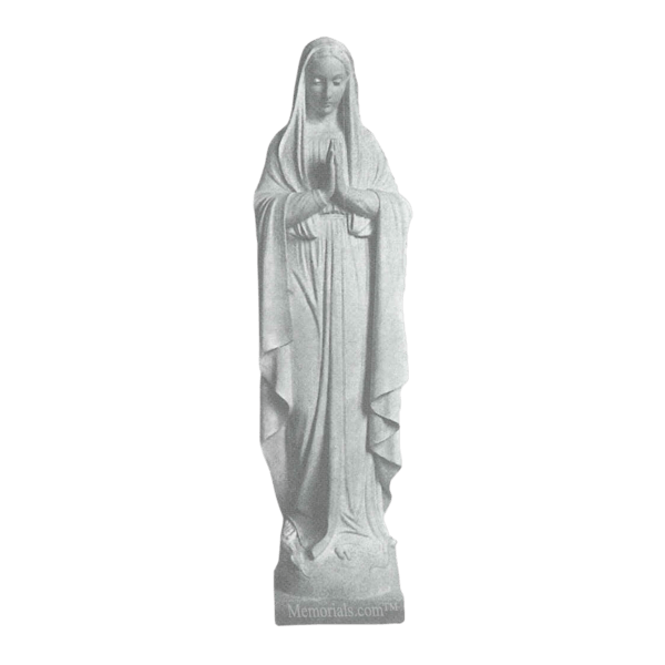 Immaculate Conception Dogma Marble Statue V