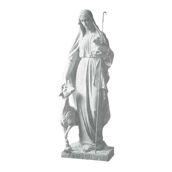 Our Lady Of The Fields Marble Statue VII