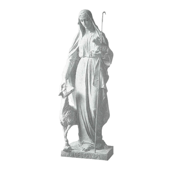 Our Lady Of The Fields Marble Statue I