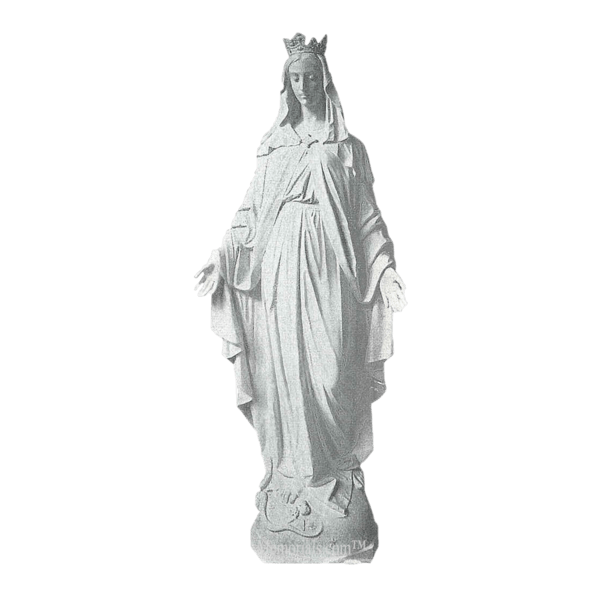 Lady Of Miracles Marble Statue IV