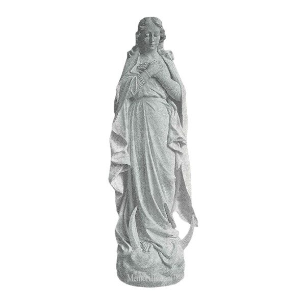 Immaculate Prayer Marble Statue VII