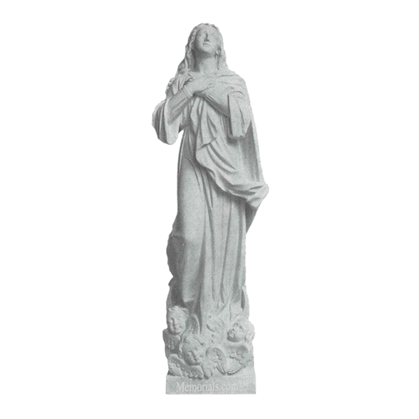 Heavenly Children Granite Statue I