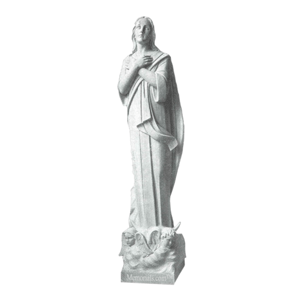 Faithful Children Marble Statue V