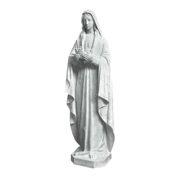 Our Lady Of Crowning Marble Statues