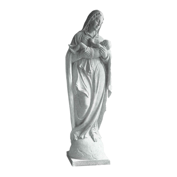 Mother Mary Marble Statue VII
