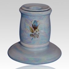 Darlene Blue Candle Holder