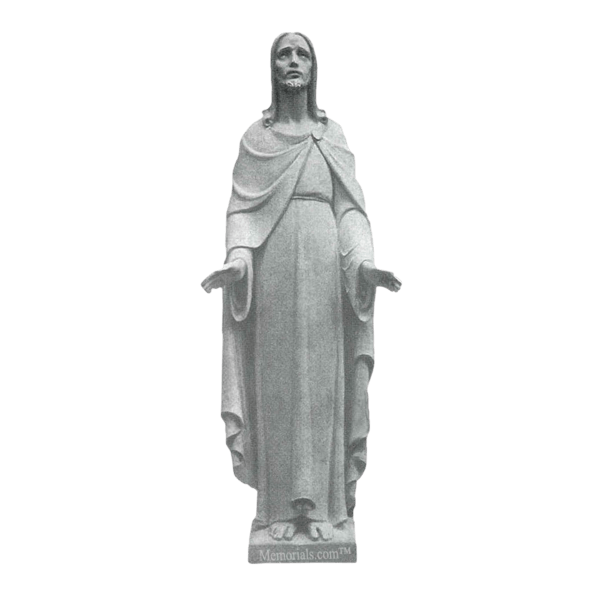 Jesus The Redeemer Granite Statue VIII
