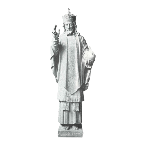Christ The King Marble Statue III
