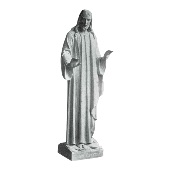 Christ Blessing The Multitude Marble Statue V