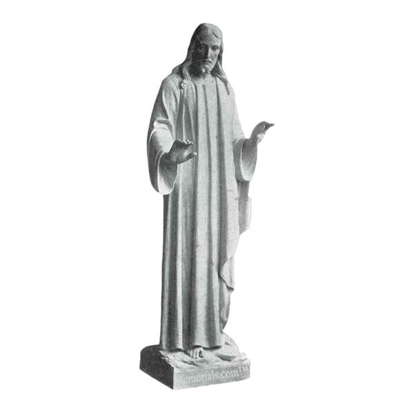 Christ Blessing The Multitude Granite Statues