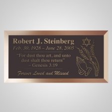 Wheat Bronze Plaque