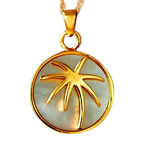 Palm Signet Nature Keepsake Pendant IV