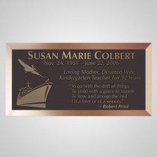 Pelican Bronze Plaque