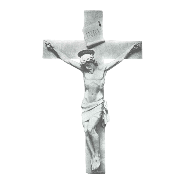 Crucifixion Granite Statue IV