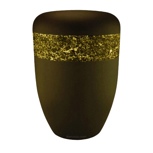 Crystal Yellow Biodegradable Urn