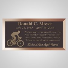 Triathlon Bronze Plaque