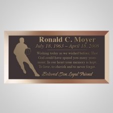 Basketball Bronze Plaque