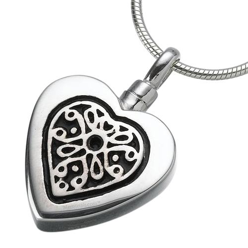 Heart Insert Keepsake Pendant III