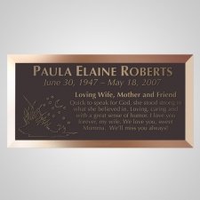 Night Life Bronze Plaque