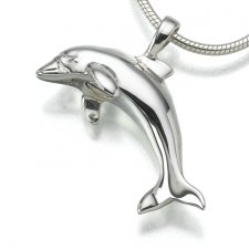 Dolphins Cremation Jewelry