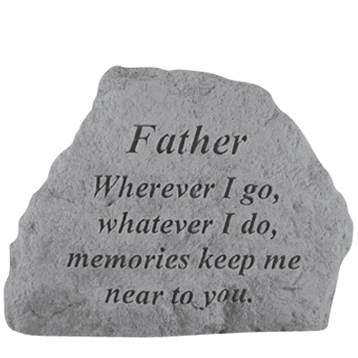Father Memories Remembrance Stone