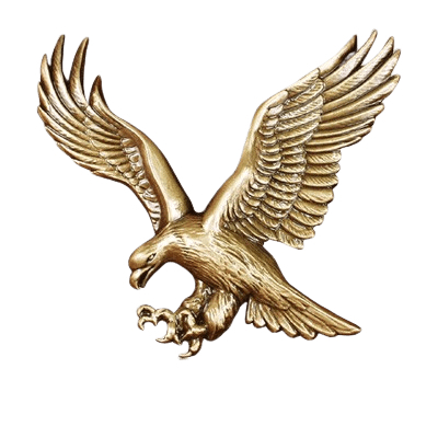American Eagle Medallion Appliques