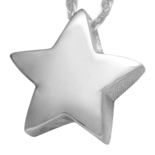 Modern Star Keepsake Pendant