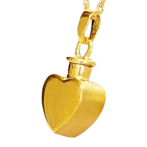 Flat Heart Keepsake Pendant II