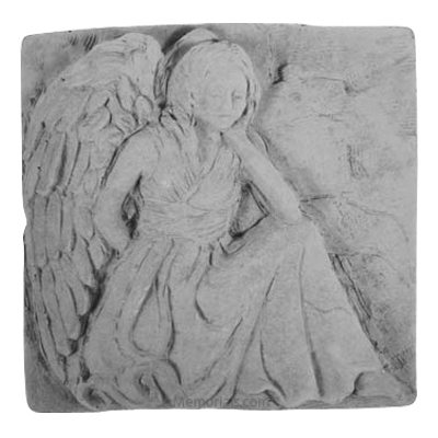 Sitting Angel Plaque