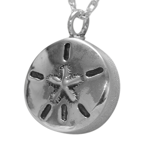 Sand Dollar Keepsake Pendant