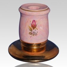 Callista Pink Candle Holder