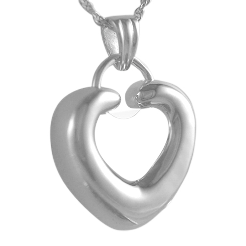 Ring Heart Keepsake Pendant